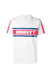 Marcelo Burlon County of Milan County Stripes Print T Shirt
