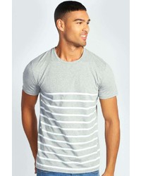 Boohoo Short Sleeve Fine Stripe T Shirt