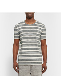 Paul Smith Slim Fit Striped Cotton Jersey T Shirt