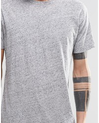 Cheap Monday Standard T Shirt Stripe Melange Gray