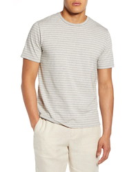 Vince Stripe Heathered T Shirt