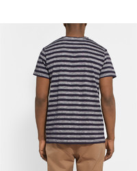 A.P.C. Striped Cotton Jersey T Shirt