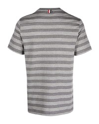 Thom Browne Striped Cotton Jersey T Shirt