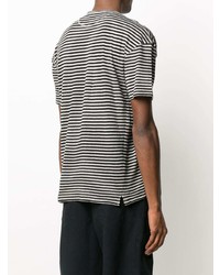 Roberto Collina Striped Loose Fit T Shirt