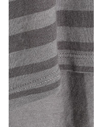 Splendid Striped Micro Modal And Pima Cotton Blend T Shirt