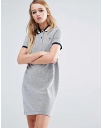 Fred Perry Stripe Collar Polo Dress