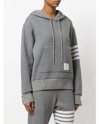 Thom Browne Double Faced Cashmere Pullover Hoodie