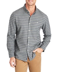 Vineyard Vines Murray Slim Fit Stripe Flannel Button Up Shirt