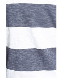 Grayers Stripe Long Sleeve Crewneck T Shirt
