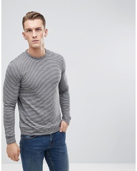 Esprit Long Sleeve Organic T Shirt With Stripe