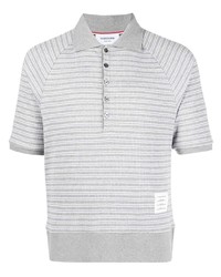 Thom Browne 4 Bar Striped Polo Shirt