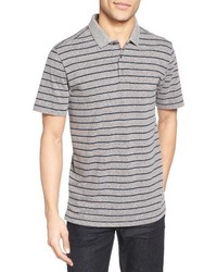 Nordstrom Shop Heathered Stripe Jersey Polo