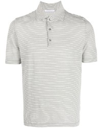 Cenere Gb Stripe Pattern Polo Shirt