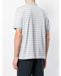Eleventy Striped Polo Shirt