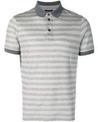 Giorgio Armani Striped Polo Shirt
