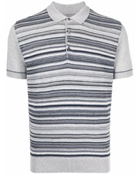 Corneliani Striped Polo Shirt