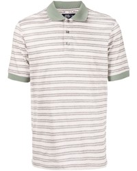 Man On The Boon. Striped Polo Shirt