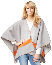 INC International Concepts Colorblocked Fleece Poncho Top Only At Macys