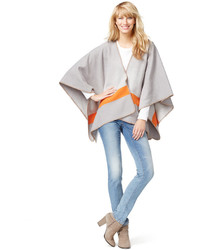 INC International Concepts Colorblocked Fleece Poncho Top Only At Macys