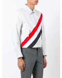 Thom Browne Striped Shirt Jacket