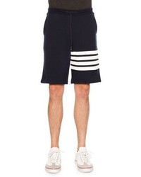Thom Browne Classic Striped Leg Sweat Shorts