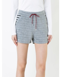 Loveless Striped Drawstring Shorts