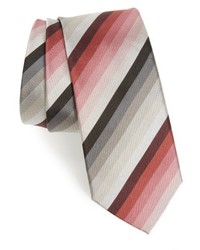 Paul Smith Multistripe Silk Skinny Tie