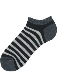 Uniqlo Pile Striped Short Socks