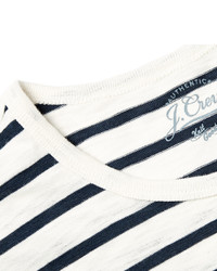 J.Crew Deck Striped Cotton Jersey T Shirt