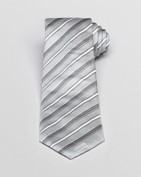 Armani Collezioni Tonal Logo Stripe Classic Tie