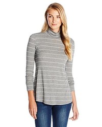 Only Hearts Club Only Hearts Risdi Stripe Swing Turtleneck