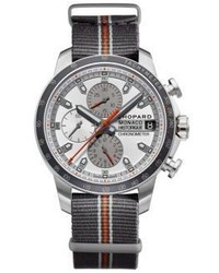 Grey Horizontal Striped Watch