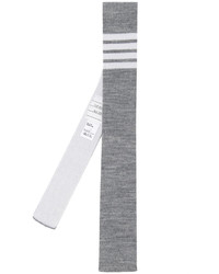 Thom Browne Striped Knitted Tie