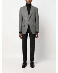Tom Ford Houndstooth Pattern Single Breasted Blazer