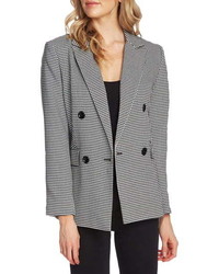 Vince Camuto Houndstooth Double Breasted Jacket
