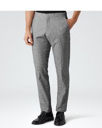 Reiss Seth Houndstooth Check Trousers