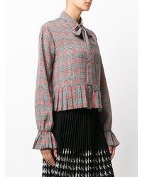 MSGM Houndstooth Blouse