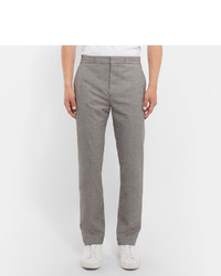 Burberry Slim Fit Houndstooth Woven Drawstring Trousers