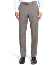 John W Nordstrom Flat Front Houndstooth Wool Trousers