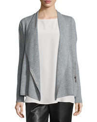 Misook Collection Cashmere Zip Front Jacket