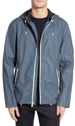 Cole haan sale rubberized hooded jacket