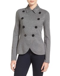 Bailey 44 Slim Slicker Double Breasted Stretch Knit Jacket