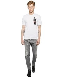 DSQUARED2 165cm Cool Guy Grey Wash Stretch Jeans