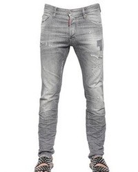 DSquared 165cm Grey Wash Stretch Denim Jeans