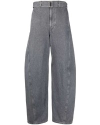 Lemaire Belted Tapered Jeans