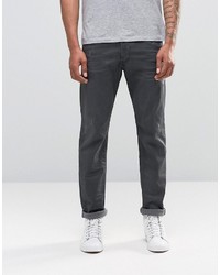 Diesel Belther Slim Jeans 675b Gray Abrasions