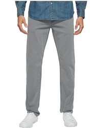 Hudson Blake Slim Straight Zip Fly In Washed Stone Blue Jeans