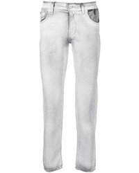Dolce & Gabbana Camouflage Patch Slim Fit Jeans