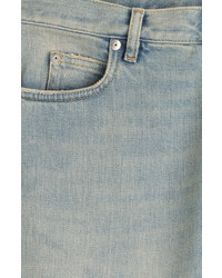 Maison Margiela Cotton Slim Jeans With Contrast Cuffs