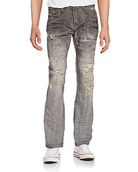 Cult of Individuality Rebel Moto Disressed Jeans